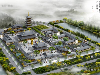 海丰寺庙建筑总体规划方案